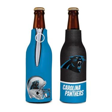 Imagem de WinCraft Cooler de garrafa NFL Carolina Panthers, cores do time, tamanho único