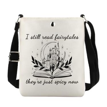 Imagem de Lywjyb Birdgot Bolsa transversal Smut Book Spicy Book Lover Gift Bookworm Gift Bibliophile Gift, Spicy Now Cr Bag