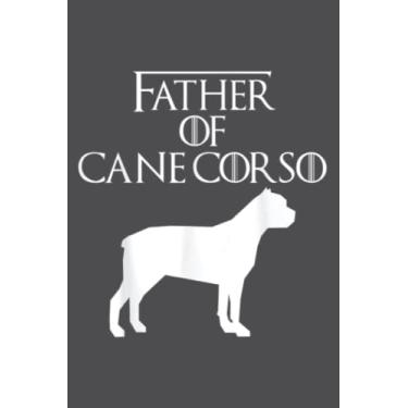 Imagem de Unique White Father Of Cane Corso Dog Lover E010607: Study Notebook, 6 x 9 inches, 120 pages