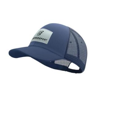 Imagem de Boné Trucker 6P Cap Azul Escuro - Compressport