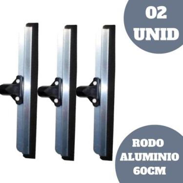 Imagem de KIT 02 Rodo Todo Em Alumínio 60cm Duplo Cores