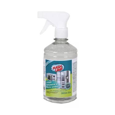 Imagem de Limpa Eletrodoméstico Geladeira Microondas Remove Odor 500ml - Flash L