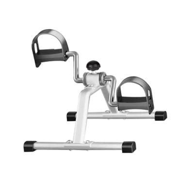 Imagem de YIJU Sob o ciclo de bicicleta de bicicleta de mesa, o ciclo de exercícios do exercício de pedal e braço portátil se sentando em uma máquina de etapa de