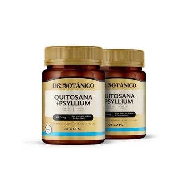 Imagem de KIT 2 UN QUITOSANA + PSYLLIUM 880MG 60 CAPSULA - DR. BOTANICO