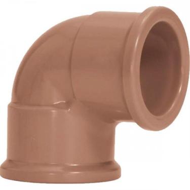 Imagem de Cotovelo Soldavel PVC Liso Liso Amanco 50Mm X 90 - Kit C/25 PC