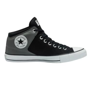 Imagem de Converse All Star High Street, Tênis de Cano Médio em Lona, Cinza Escuro (CINZA ESCURO, BR, Adulto, Numérico, 37)