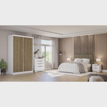 Imagem de Roupeiro 2 Portas de Correr 2 Gavetas