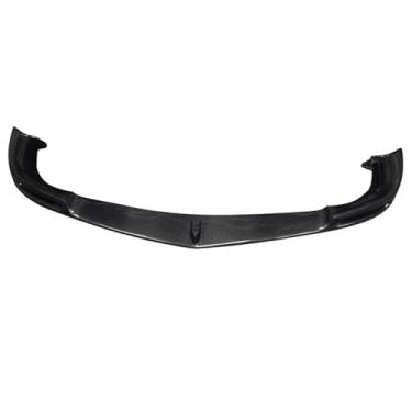 Imagem de Compatível com Mercedes-Benz CLS Classe W218 CLS63 AMG 2011-2014 Fibra de carbono spoiler de para-choque dianteiro estilo de carro