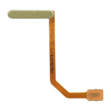 Imagem de BESJMYT Para Samsung Galaxy A15 Botão Liga/Desliga e Sensor de Impressão Digital Cabo Flexível Substituição Cabo Flexível Liga/Desliga Botão de Controle Conector Peças de Reparo SM-A155F