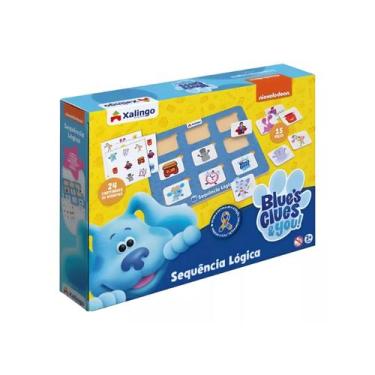 Imagem de Jogo Sequência Lógica Das Formas Brinquedo Pedagógico 15 Pç - Xalingo