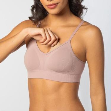 Imagem de Sutiã Sem Costura Com Bojo Removível Loba Lupo 41116, G, Nude