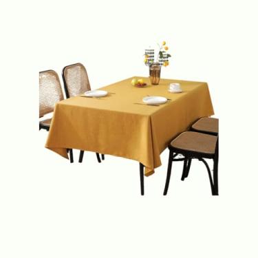 Imagem de Toalha de Mesa Retangular Oxford, 220x140cm, 4 Lugares, laranja, Tecido Premium