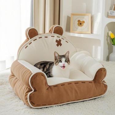 Imagem de Sofá-cama Cat Sofá para animais de estimação para gatos domésticos de 