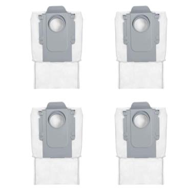 Imagem de HUAYUWA Kit de acessórios para aspirador de pó compatível com Roborock G20S Ultra/Saros 10R, peças de reposição para aspirador de pó robô (4 sacos de pó)