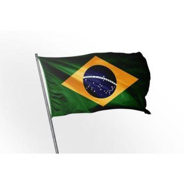 Imagem de Kit 6 Bandeira Do Brasil - 1,50x0,90mt Gigante Envio Imediato - Max Ba