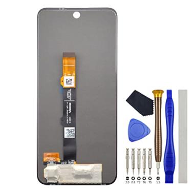 Imagem de Substituição do conjunto de tela sensível ao toque do digitalizador LCD completo para Motorola Moto G31 XT2173-3 Preto