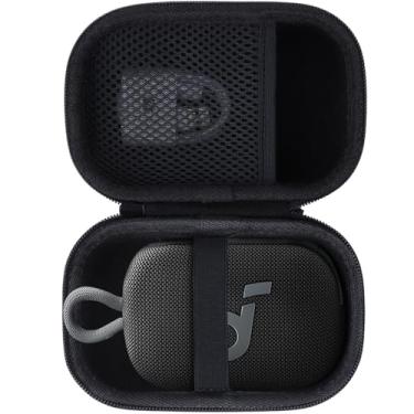 Imagem de Lebakort Estojo de armazenamento compatível com alto-falante Anker Soundcore Select 4 Go (capa preta)
