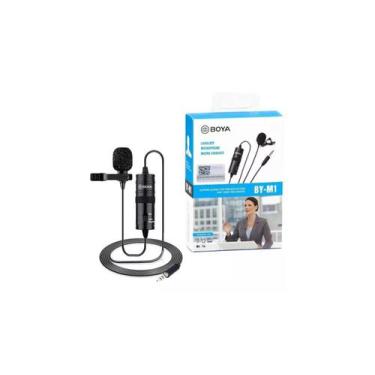 Imagem de Microfone Lapela Profissional M1 3,5mm Stereo Para Professores Palestr