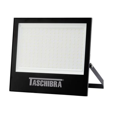 Imagem de 3 Refletores Taschibra Led Tr Slim 150w 6500k Preto Autovolt