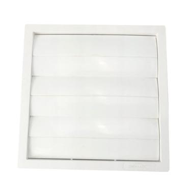 Imagem de Grade Externa Para Saída De Ar Auto Fechante Exautor 150mm 6"