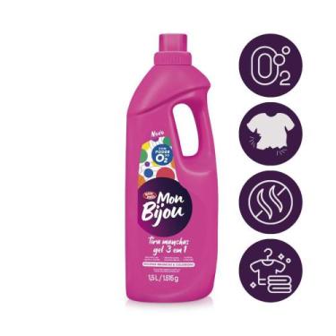 Imagem de Tira Manchas Branca Colorida Gel 3 1 Mon Bijou Bombril 1,5L