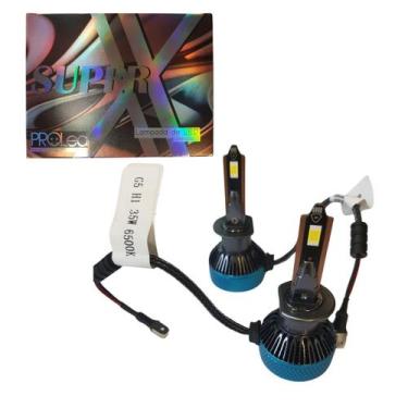 Imagem de Lampada H1 G5 Super Led 6500K 9V-36V 35W 22000 lumens IP68 resistente 
