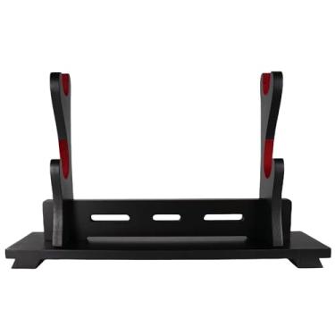 Imagem de FLURSAILE Suporte Para Espadas, Exibição De Varinhas, Katana Samurai (2 Níveis)