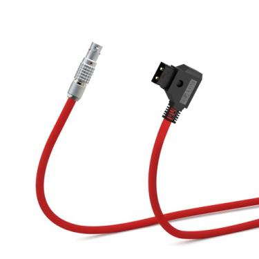 Imagem de Alvin's Cables Cabo De Alimentação Macho D-Tap 2 Pinos Para Teradek Smallhd Z-Cam Blackmagic Pyxis, 45 Cm | 18 Polegadas, Ultramacio E Flexível