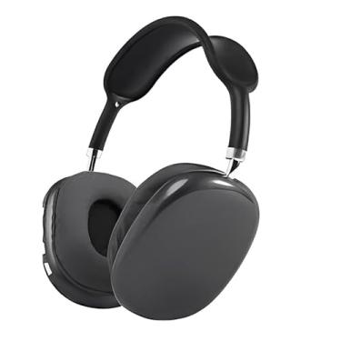 Imagem de Fones de Ouvido Over-Ear Bluetooth, Almofadas Acolchoadas, Preto