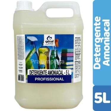 Imagem de Detergente Amoniacal Líquido Profissional 5Litros - Brilho Xike