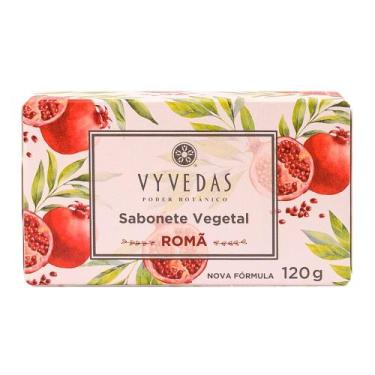 Imagem de Sabonete em Barra Vegetal Vyvedas Romã 120g