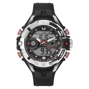 Imagem de Relógio Mormaii Masculino Action Preto - Mo1184-8p