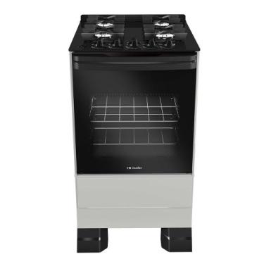 Imagem de Fogão 4 Bocas a Gás Mueller MFV4BF Mesa de Vidro Acendimento Automátic