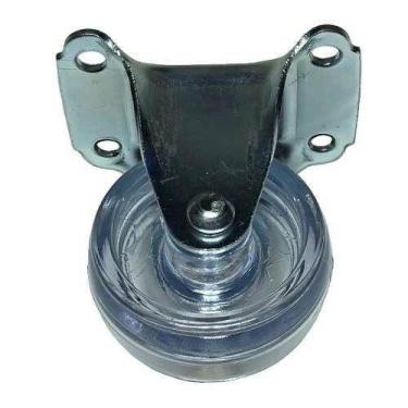 Imagem de Rodizio Fixo Roda 41mm San Incolor Placa/chapa 4 Furos - ABCMAIOR