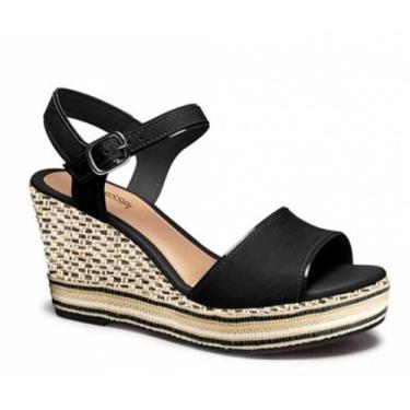 Imagem de sandalia preta anabella do 35 ao 38