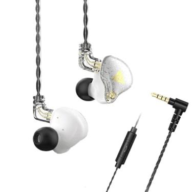 Imagem de Yeabomy Fones de ouvido para jogos com fio, monitores intra-auriculares QKZ AK6 PRO, fones de ouvido com fio com som de graves profundos, fones de ouvido intra-auriculares HiFi com novo driver