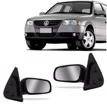 Imagem de Par Retrovisor Gol Parati G4 2006 2007 2008 2009 2010 2011 2012 2013 4