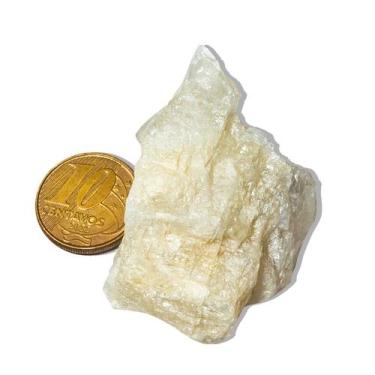 Imagem de 01 Petalita Pedra Bruto Natural 25 a 50g 4 a 7cm Classe B - Cristaisde