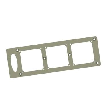 Imagem de NonMiFyR 86 Tipo Caixa de Fios Modelo Soquete Caixa Inferior Acessório Profissional Eficiente Instalação de Tomada Elétrica Auxílio Base de Soquete, Tamanho Interno Cinza 7 Cm