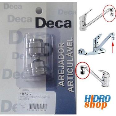 Imagem de Arejador Articulado Deca Com Adaptador - 4667010