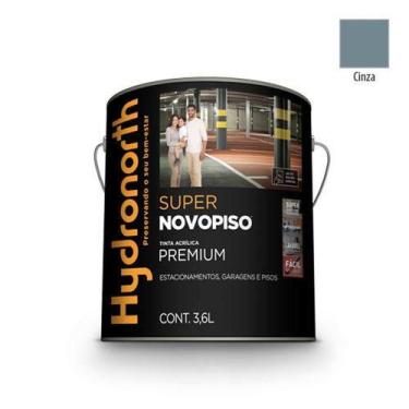 Imagem de Novopiso Super Cinza Semi Brilho 3,6 Litros - Hydronorth