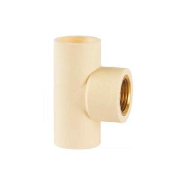 Imagem de Tee de Transição CPVC DN15mm x 1/2'' para Água Quente/Fria - AMANCO