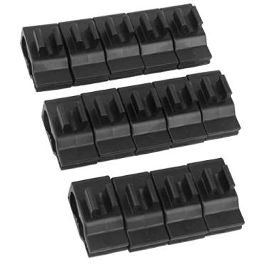 Imagem de Simhoa Suporte de poste de resina ABS com clipe de golfe 14 peças no suporte de grampo de taco