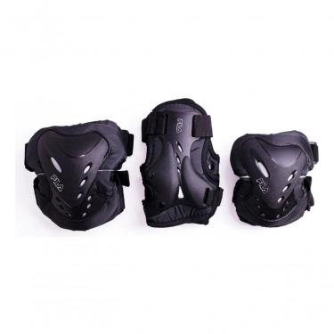 Imagem de Kit Proteção Fila Patins Skate Bike Adulto Tamanho:g