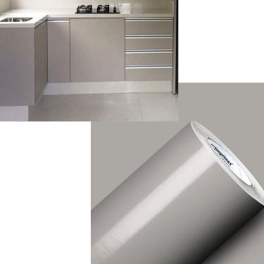 Imagem de Envelopamento Adesivo Vinil 12mx50cm Cinza Claro