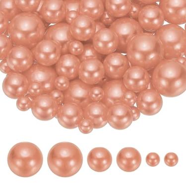 Imagem de PATIKIL Contas de pérolas falsas de 8/14/20 mm, 150 peças de enchimento de vaso de centro de mesa, contas redondas para festa, aniversário, casamento, decoração de mesa, caixa de presente, champanhe