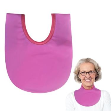 Imagem de WASHINBED Capa de chuveiro de traqueostomia protetor de estoma de pescoço para traqueostomia (rosa, 1 peça)