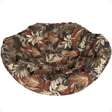 Imagem de Almofada Futon Confortável P/ Balanço Ninho Riviera Marrom