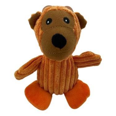 Imagem de Brinquedo De Pelucia Macaco Mordedor Para Pets Gato Cachorro - Brinque