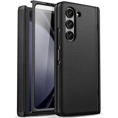 Imagem de Capa de telefone SIXBOX para Samsung Galaxy Z Fold 5 com protetor de tela